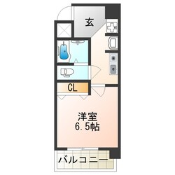 SWISS天王寺Ⅱの物件間取画像